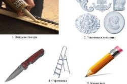 Инструменты для декорирования потолка Инструменты для декорирования потолка