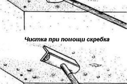Способы чистки потолка Способы чистки потолка